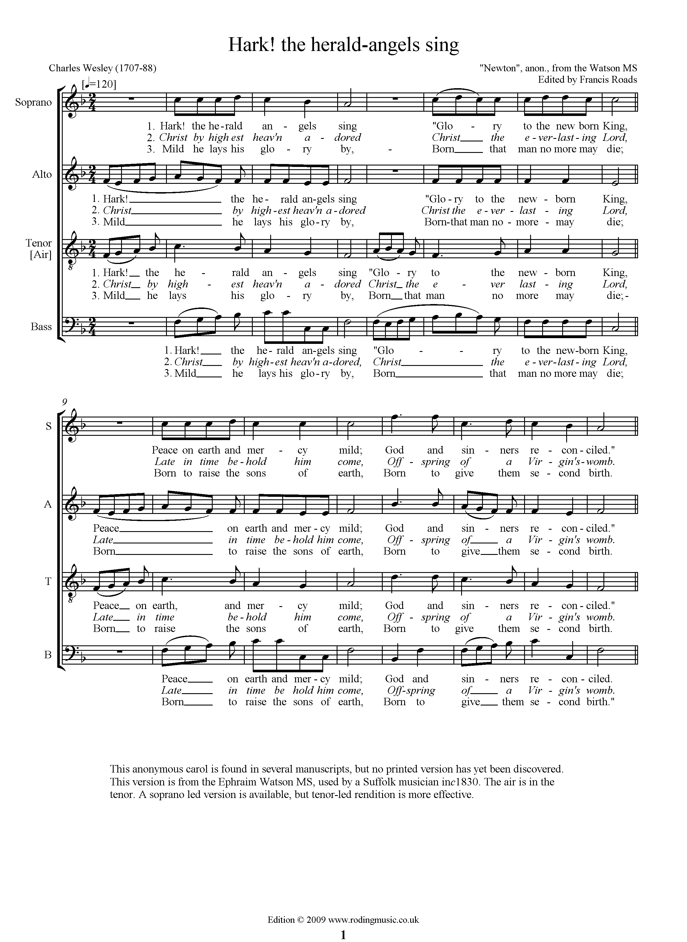 Hark, the herald-angels sing