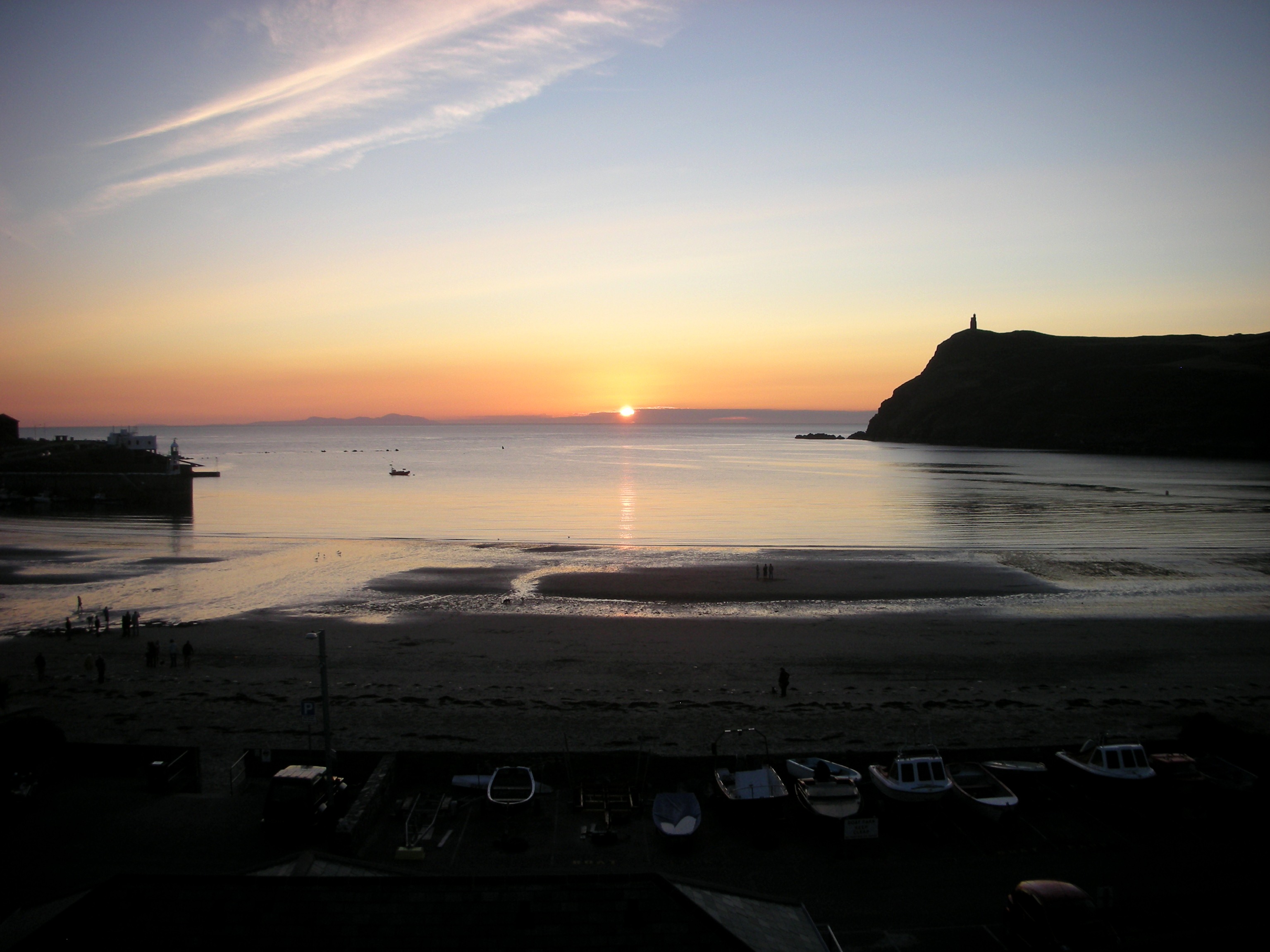 Sunset at Port Erin