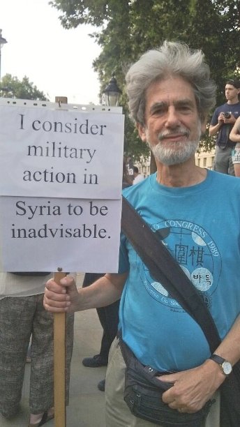 Demo placard